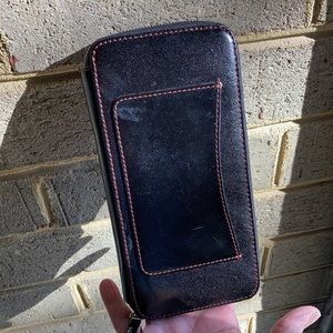 HOBO Original Leather Wallet Black